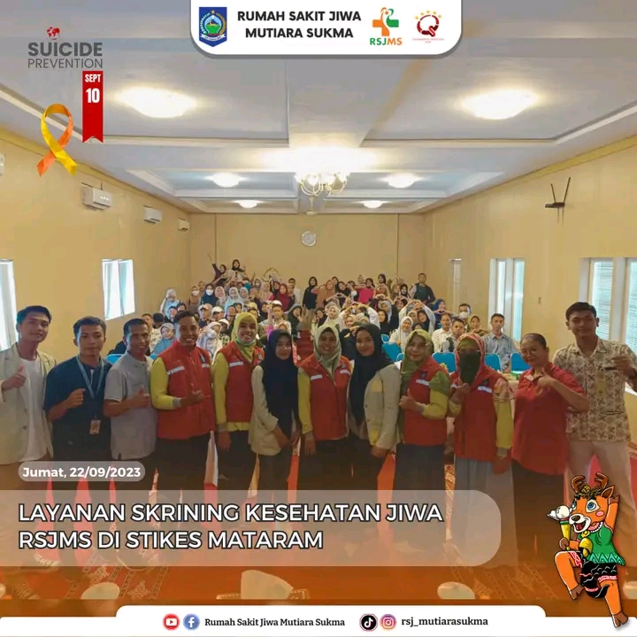 LAYANAN SKRINING KESEHATAN JIWA RSJMS DI STIKES MATARAM